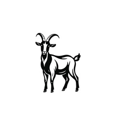 goat vector illustration logo concept design