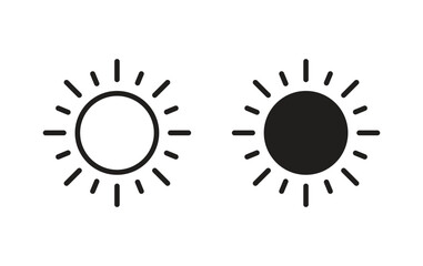 sun icon for brightness