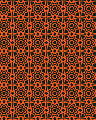 Arabic style seamless pattern