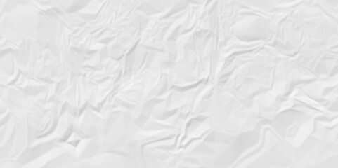 White crumpled paper texture . White wrinkled paper texture. White paper texture . White crumpled and top view textures can be used for background of text or any contents .