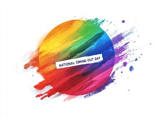 National Coming Out Day Circle