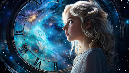Fantastic, Milky Way, a girl
