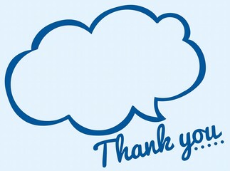 Thankyou 吹き出し