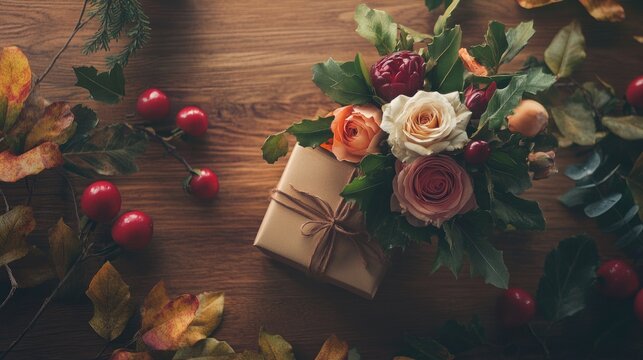 Gift Wrapped in Brown Paper