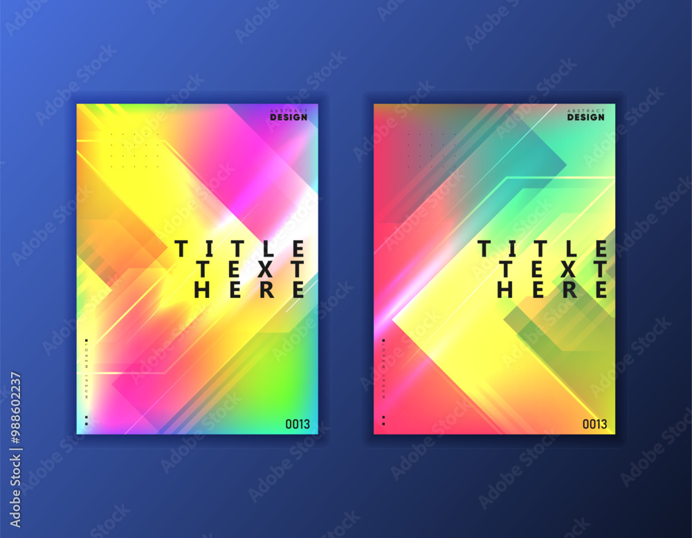 Aufkleber abstract art background for web and print modern vector