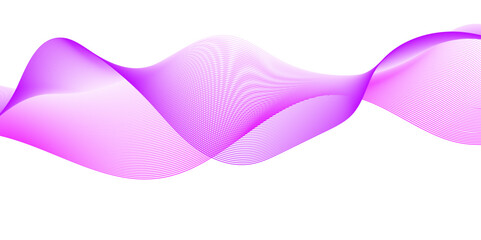 Abstract blend wave lines and technology background. Background lines wave abstract stripe design. White background, mesh abstract, vector gradient line soft blend.	