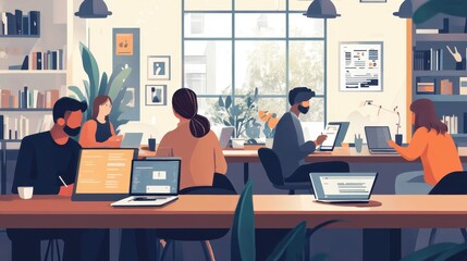 Coworking Space: A Collaborative and Productive Environment