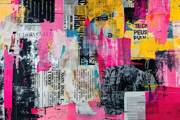 Abstract background from the smears of acrylic paint. Mixing multicolored oil paint. Textured arrangements. Abstract modern print . Wall art. Poster.