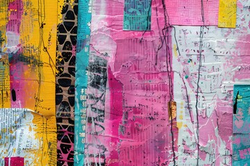 Fototapeta premium Abstract background from the smears of acrylic paint. Mixing multicolored oil paint. Textured arrangements. Abstract modern print . Wall art. Poster.