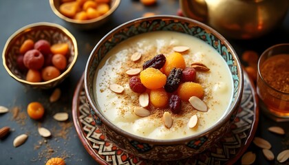 Sheer Khurma - Afghan Vermicelli Pudding with Dried Fruits and Nuts (Afghan Cuisine)