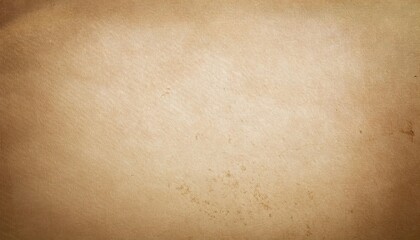 Vintage, Aged Parchment Texture with Subtle Stains and Creases. Warm Beige Toned Antique Paper Background for Artistic, Rustic, or Old World Themed Designs and Projects