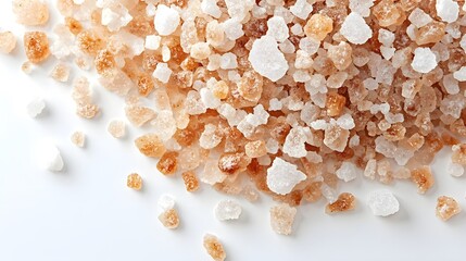 Close Up of  Himalayan Salt Crystals.