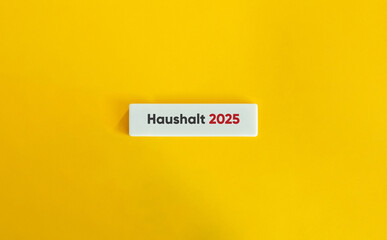 Haushalt 2025