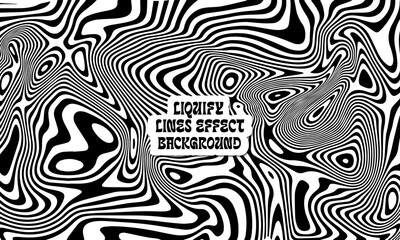 Liquify Lines Effect Backround	