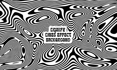 Liquify Lines Effect Backround	