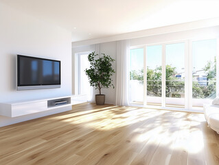 Fototapeta premium Modern Interior Design Of Living Room