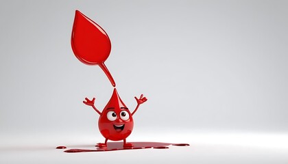 Blood cartoon character,blood, droplet, fluid, hospital, liquid, medicine, bleed, life, cartoon, donor, happy, illustration, character, design,231