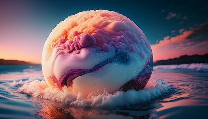 알록달록 배스밤 일러스트. 02