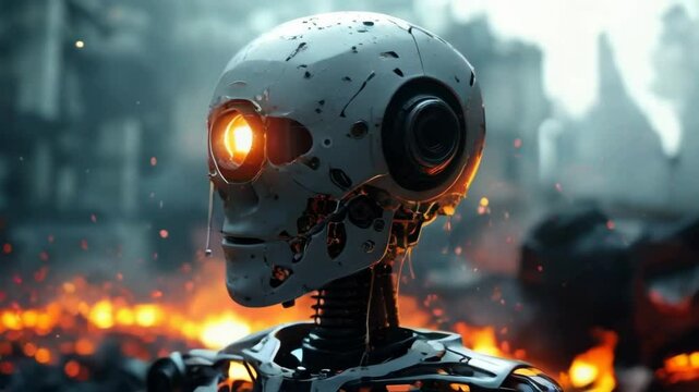 artificial intelligence apocalypse concept