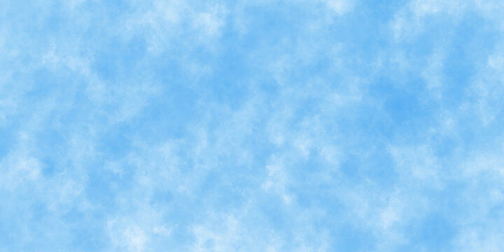 Abstract blue-sky background with clouds. Soft light sky image focus canopy blue wallpaper or background.