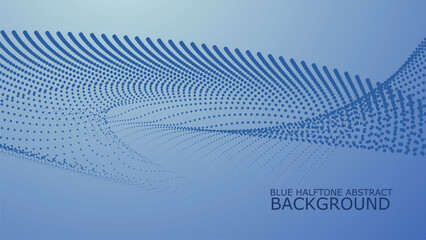 Baby blue abstract background with halftone for backdrop or presentation