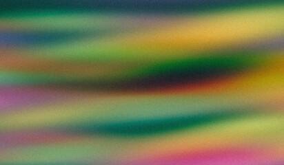 Noise texture abstract blurred blue green magenta color gradient retro banner poster backdrop design. Colorful grainy gradient blend colors backdrop design 