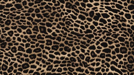 leopard print real cat hair fashionable modern design