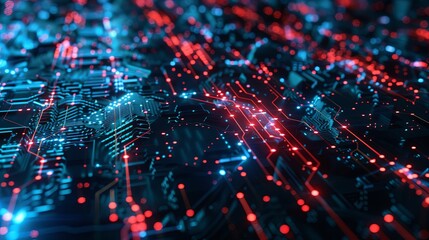 Fototapeta premium artificial intelligence robotic concept