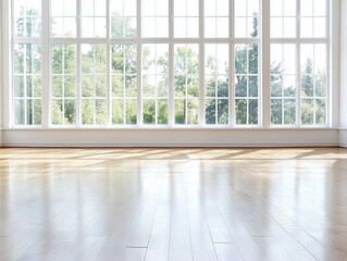 Fototapeta premium Spacious empty room