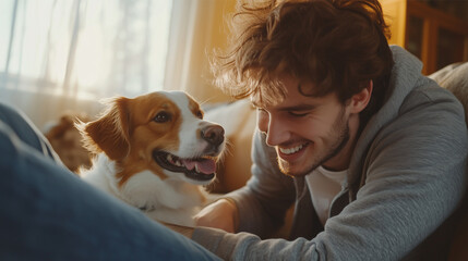 Unbreakable Bond: A Woman and Her Dog Sharing a Heartfelt Moment