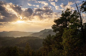 Saxon Switzerland National Park, or Nationalpark Sächsische Schweiz
