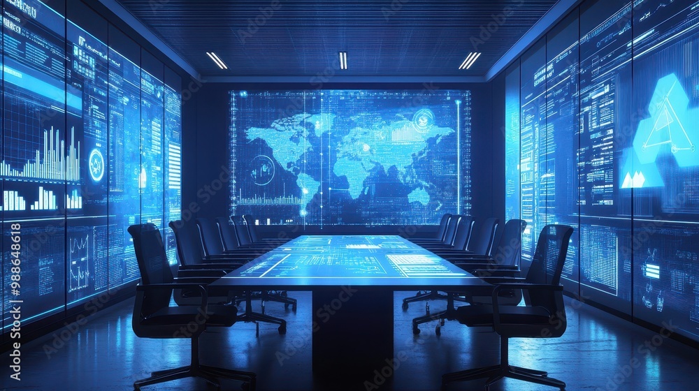 Poster global data analysis and strategy in the digital age