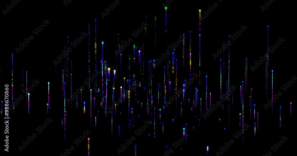 Poster abstract dot point connect with gradient line design , internationalization social network or busine