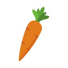Vector art of carrot silhouettes illustration