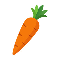 Vector art of carrot silhouettes illustration