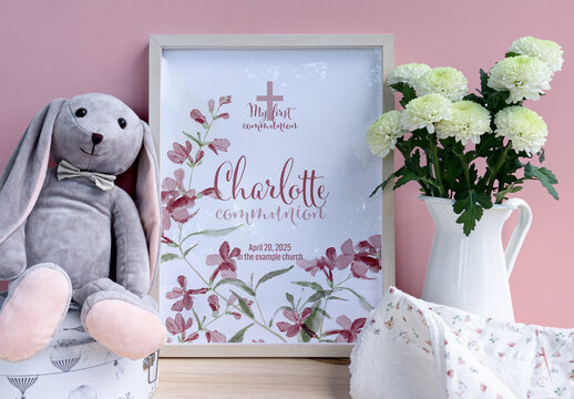 Reminder First Communion Flowers