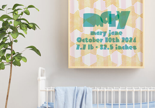 Sheet Newborn Simple Illustration