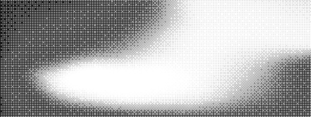 Vector illustration of banner with the image of Background grainy noise from dots.