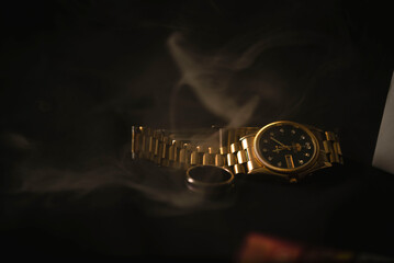 watch on black