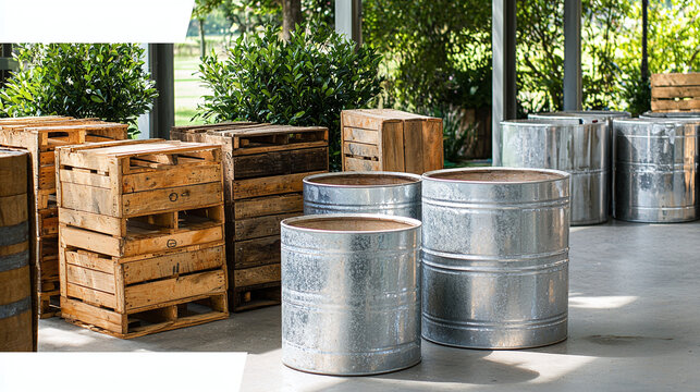 Metal crate hot sale