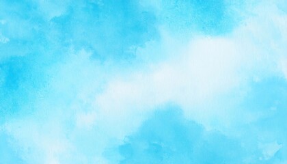 Abstract blue watercolor background with subtle gradient and delicate texture, perfect for various design projects