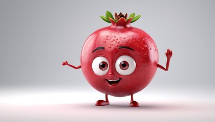 Cartoon pomegranate juice containers and fruit,pomegranate carton ,glasses, graphic, harvest, juicy, refreshment, thirst, vitamin, health, juice, nourishment, vegetarian, cartoon, 9456