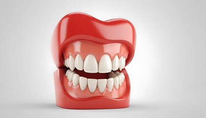 A funny animated tooth shows a cool gesture on a multicolored background. 3d animation.teeth, dental, dentist, dentistry, mouth, smile, three-dimensional, health, care, cartoon, 9456