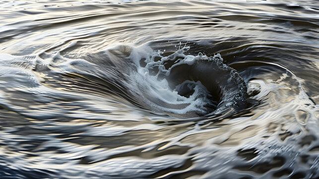 Water Vortex A Captivating Swirl of Nature's Beauty