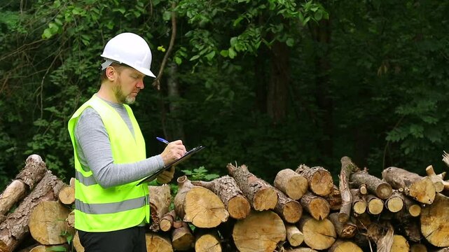 Logging Man