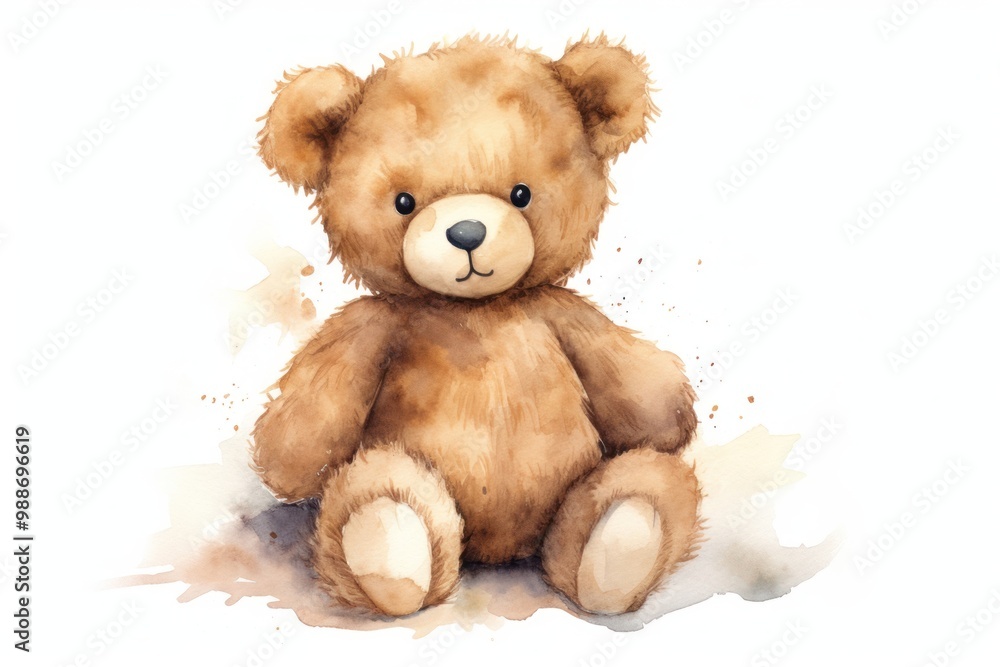 Canvas Prints Bear toy representation creativity.