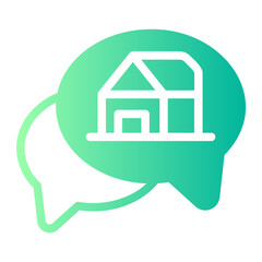 architecture gradient icon