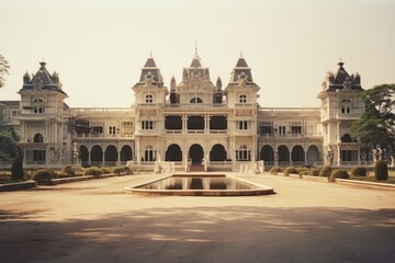 Naklejka premium Palace architecture building landmark.