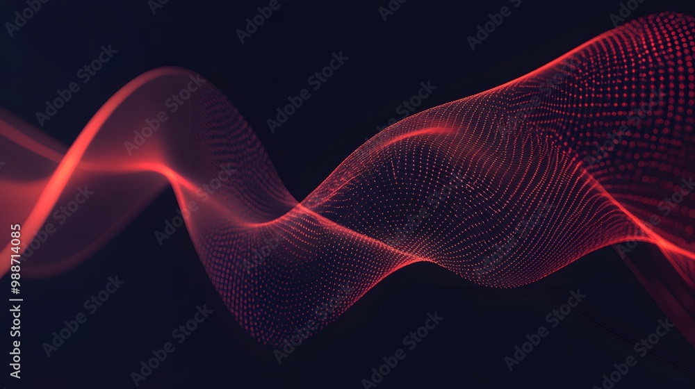 Poster a creative depiction of curve tension in bezier curves, illustrating how the position of control poi