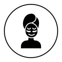 Dark Circles vector icon. Can be used for Skincare iconset.